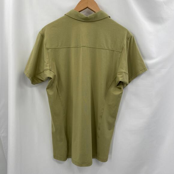 Arc'Tyrex M captive green polo shirt - Picture 4 of 5